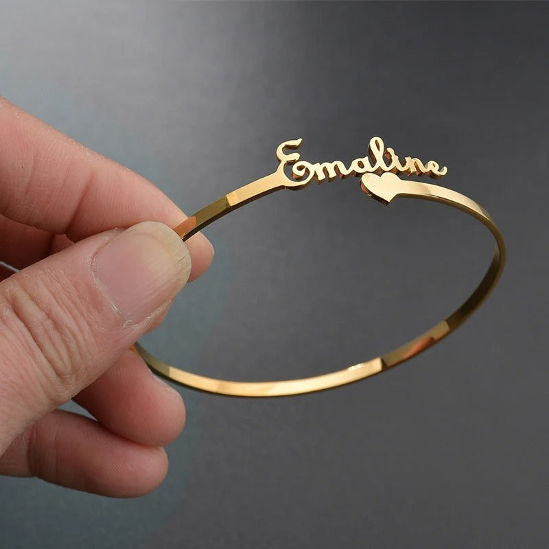 Personalised Gold Engraved Bracelet - Multiple Styles