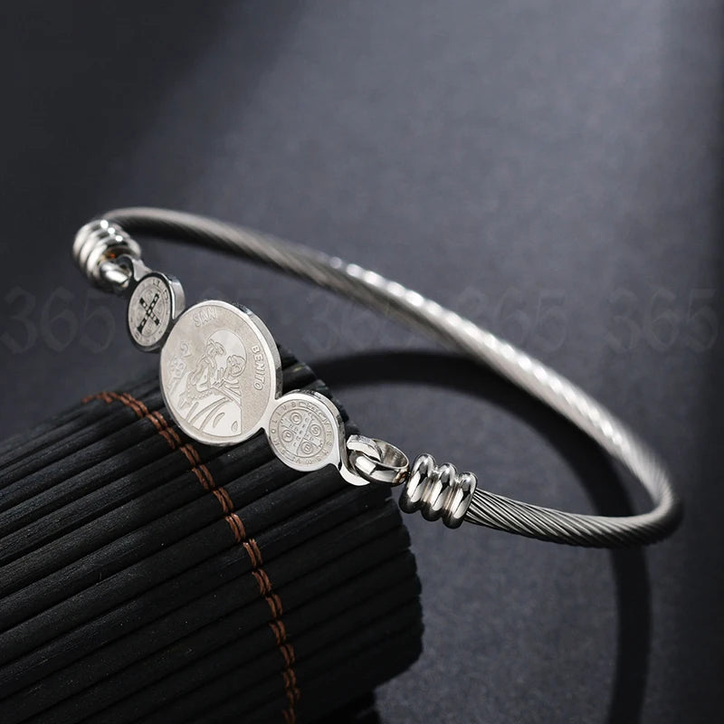 Gold Stainless Steel Tree of Life Bracelet - Lunelle London