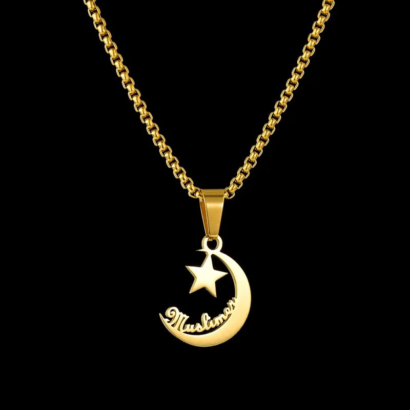 Custom Engraved Name Necklace – Personalised Pendant with Any Emoji Design