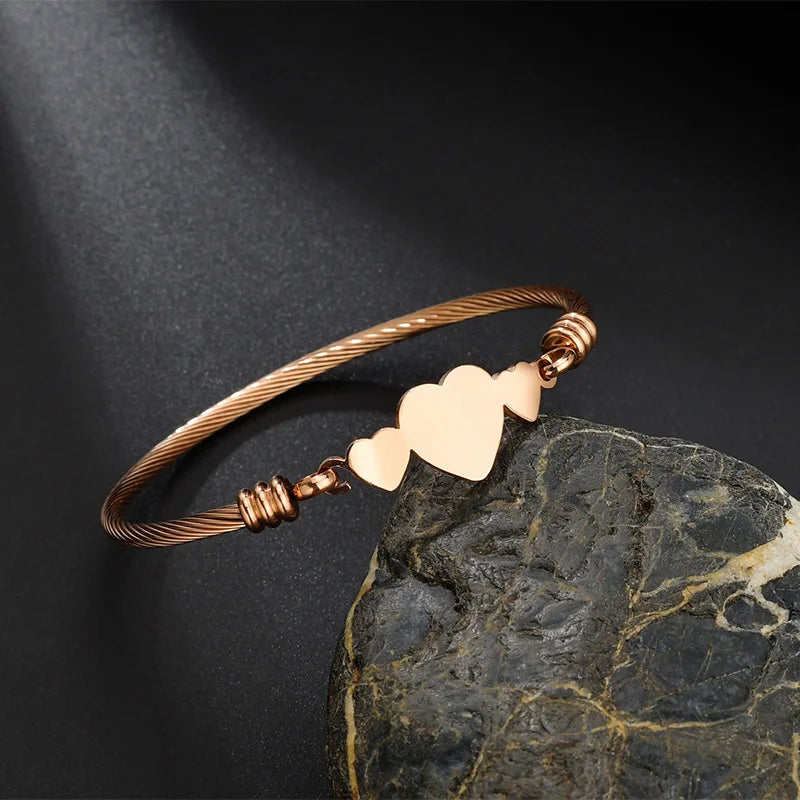 Gold Stainless Steel Tree of Life Bracelet - Lunelle London