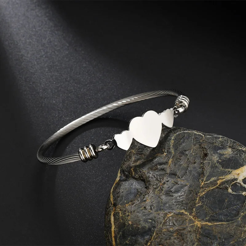 Gold Stainless Steel Tree of Life Bracelet - Lunelle London