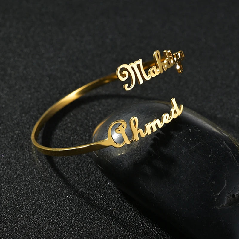 Personalised Gold Engraved Bracelet - Multiple Styles