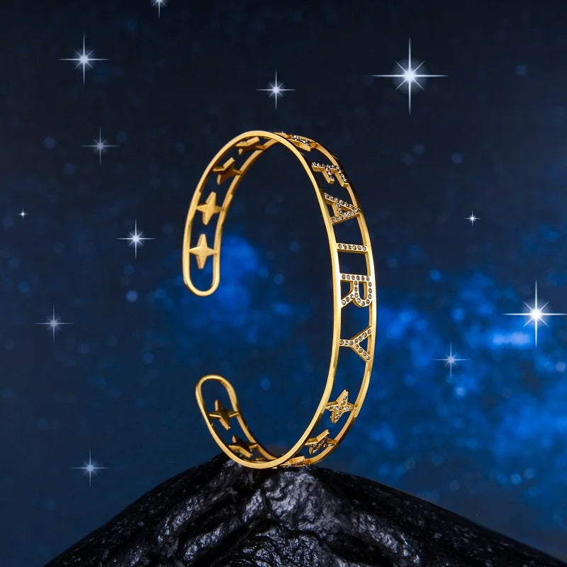 Personalised Gold Engraved Bracelet - Multiple Styles