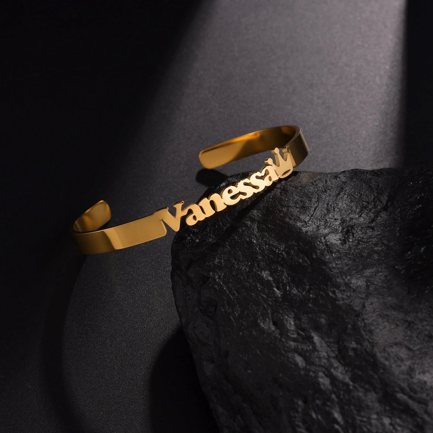 Personalised Gold Engraved Bracelet - Multiple Styles